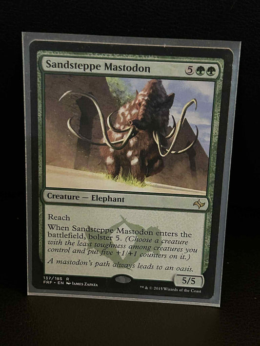 Sandsteppe Mastodon Fate Reforged Magic: The Gathering Lightly Played, English