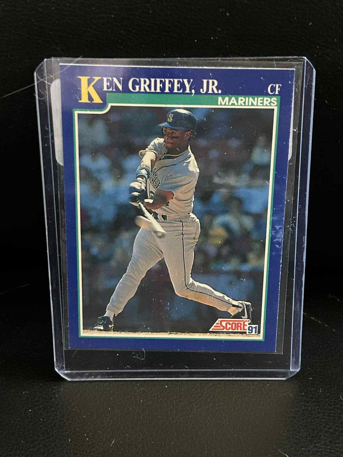 Ken Griffey Jr. #2 1991 Score Baseball Moderately Played