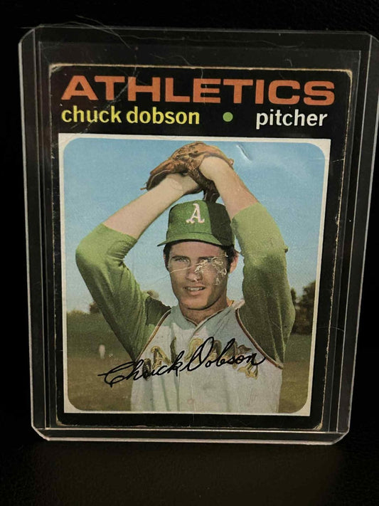 Chuck Dobson #238 | 1971 Topps 1971 Topps Baseball Moderately Played