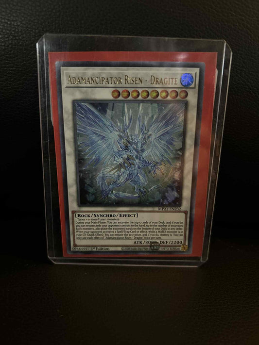Adamancipator Risen - Dragite - MP21-EN232 - Ultra Rare - 1st Edition 2021 Tin o