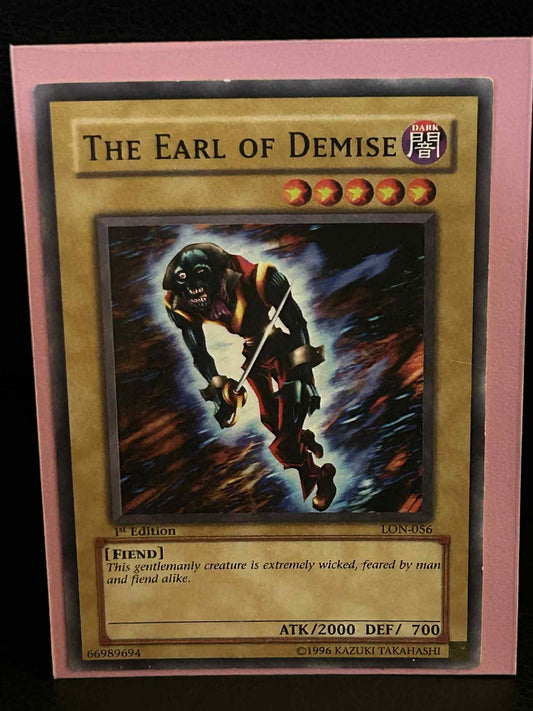 The Earl of Demise - LON-056 - Common - 1st Edition Labyrinth of Nightmare Yu-Gi