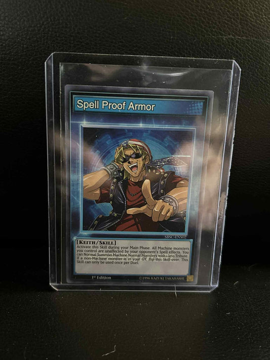Spell Proof Armor - SBSC-ENS02 - Super Rare - 1st Edition Speed Duel - Scars of