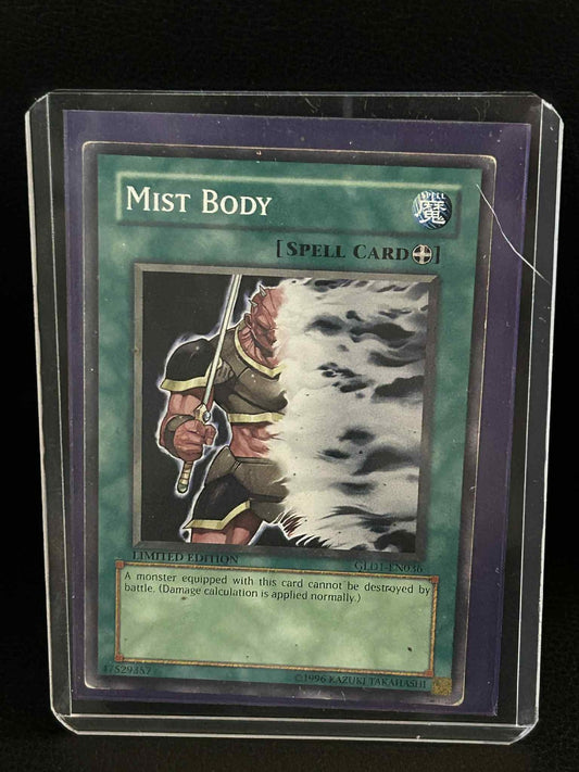 Mist Body - GLD1-EN036 - Common - Limited Edition Gold Series 1 Yu-Gi-Oh! Modera