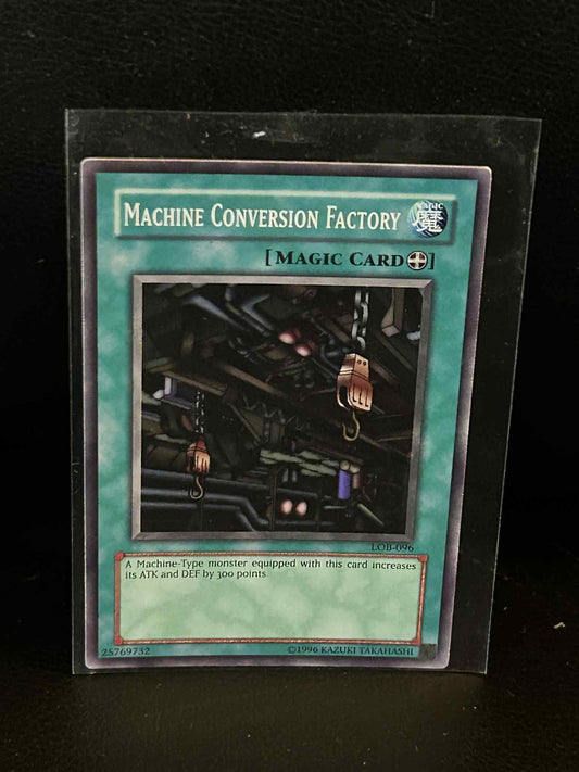 Machine Conversion Factory - LOB-096 - Common - Unlimited Edition Legend of Blue