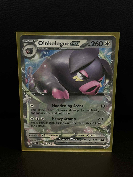 Oinkologne ex - 158/198 - Double Rare Scarlet & Violet - Base Set Pokemon Lightl