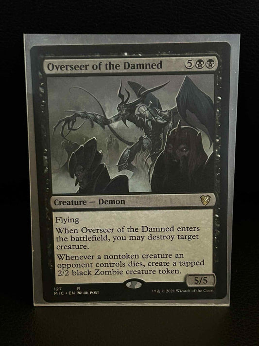 Overseer of the Damned Commander: Innistrad: Midnight Hunt Magic: The Gathering