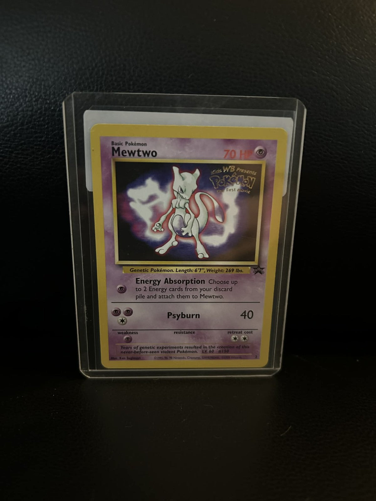 Mewtwo Movie Promo - Blackstar #3 - Pokemon TCG Pokemon Promos Pokemon Lightly P