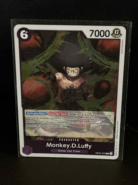 Monkey.D.Luffy - OP07-073 - R - Foil 500 Years in the Future One Piece Lightly P