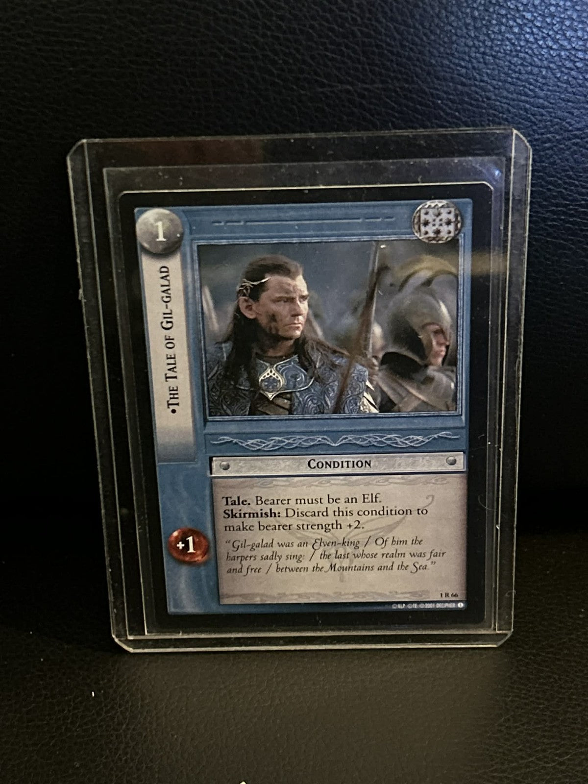 The Tale of Gil-galad Fellowship of the Ring Lord of the Rings Lightly Played Trading Card