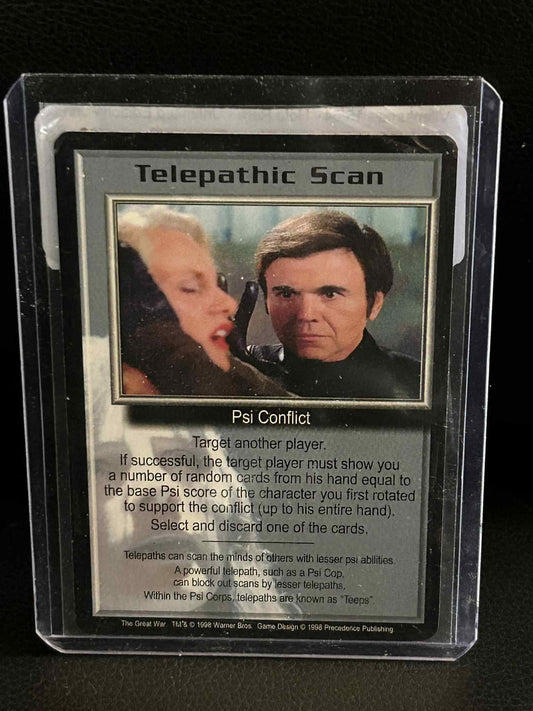 Telepathic Scan The Great War Babylon 5 Light Play