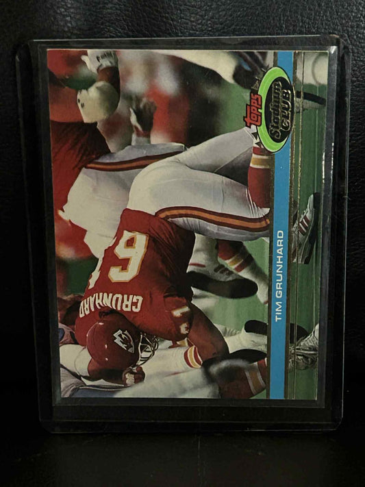 Tim Grunhard #322 | 1991 Stadium Club Football