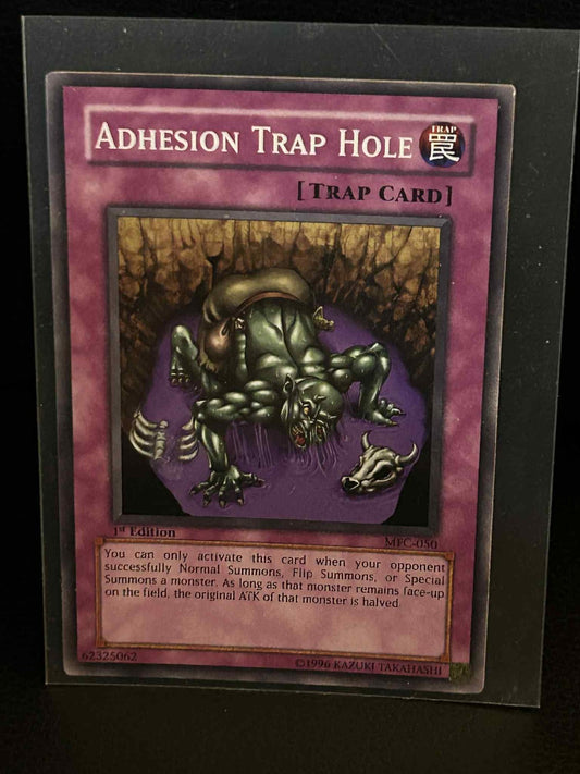 Adhesion Trap Hole - MFC-050 - Common - 1st Edition Magician's Force Yu-Gi-Oh!