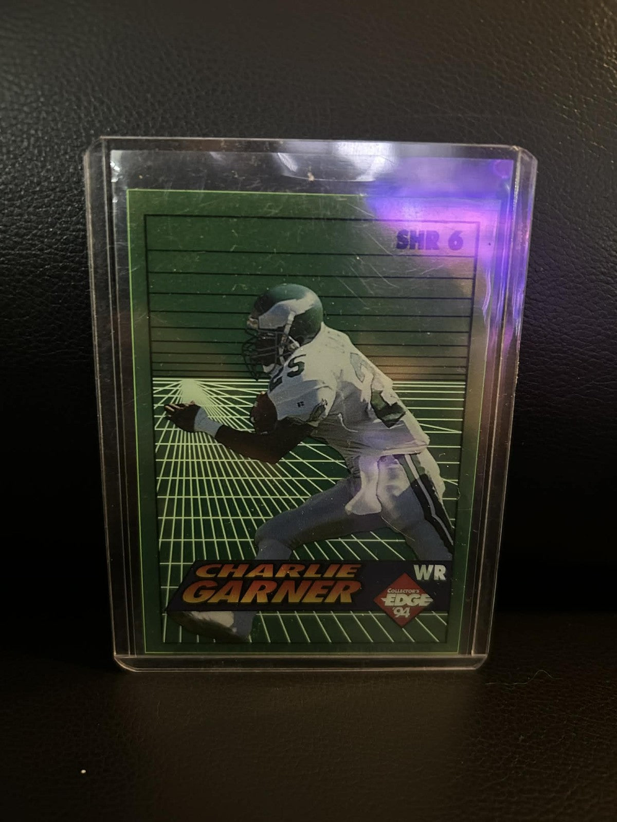 Charlie Garner #SHR6 1994 Collector's Edge Boss Rookies Football Leicht bespielte Sammelkarte