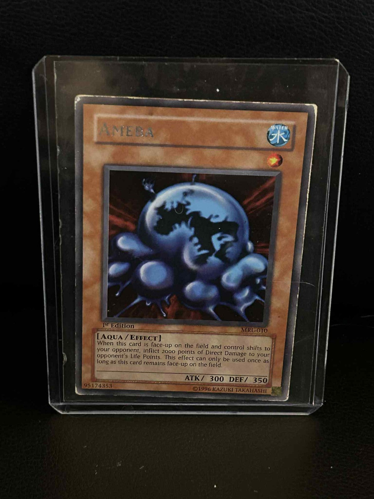 Ameba - MRL-010 - Rare - 1st Edition Magic Ruler Yu-Gi-Oh! Moderately Played, En