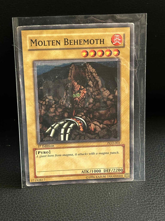 Molten Behemoth - PGD-001 - Common - 1st Edition Pharaonic Guardian Yu-Gi-Oh! Mo