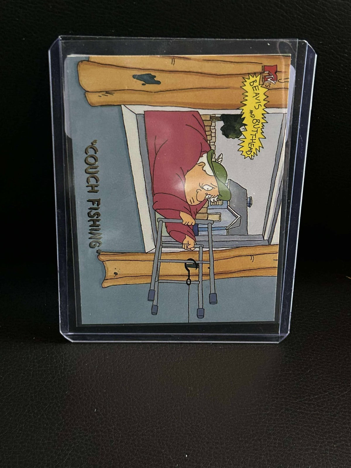 Couch Fishing [#2569] 1994 Fleer Ultra Beavis & Butt-Head Leicht bespielte Sammelkarte