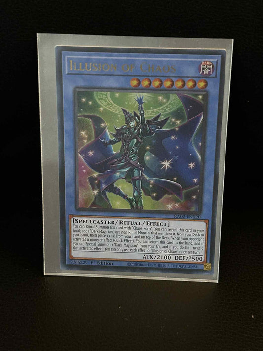 Illusion of Chaos - RA02-EN020 - Ultra Rare - 1st Edition 25th Anniversary Rarit