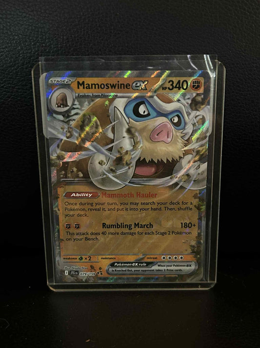 Mamoswine ex - 079/159 - Double Rare Scarlet & Violet: Journey Together Pokemon