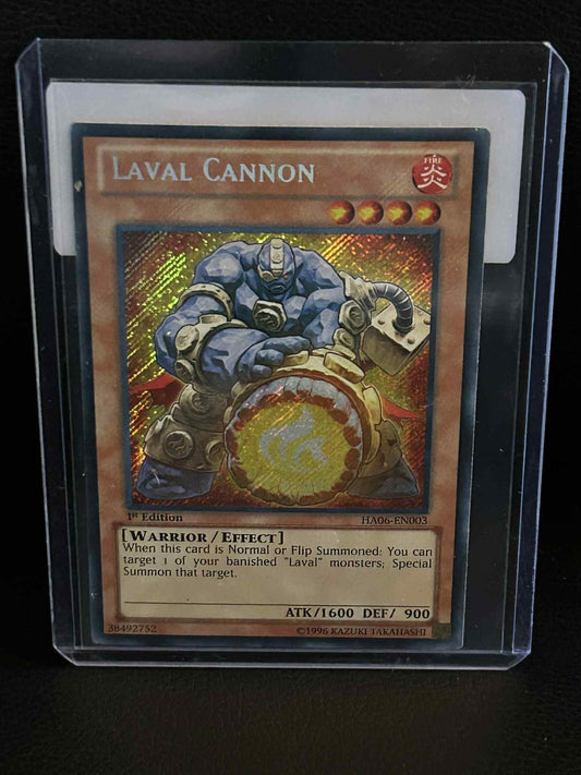 Laval Cannon - HA06-EN003 - Secret Rare - 1st Edition Hidden Arsenal 6: Omega Xy