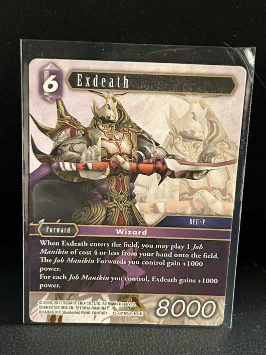 Exdeath - 13-071R/2-101H Opus XIII: Crystal Radiance Final Fantasy Lightly Playe
