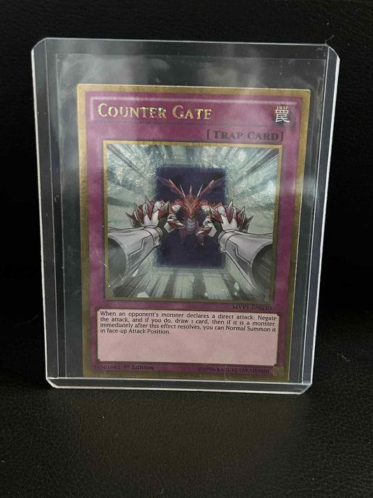 Counter Gate - MVP1-ENG10 - Gold Rare - 1st Edition The Dark Side of Dimensions
