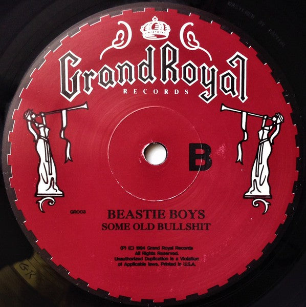 Beastie Boys - Some Old Bullshit (LP) (Sehr gut erhalten (VG+))