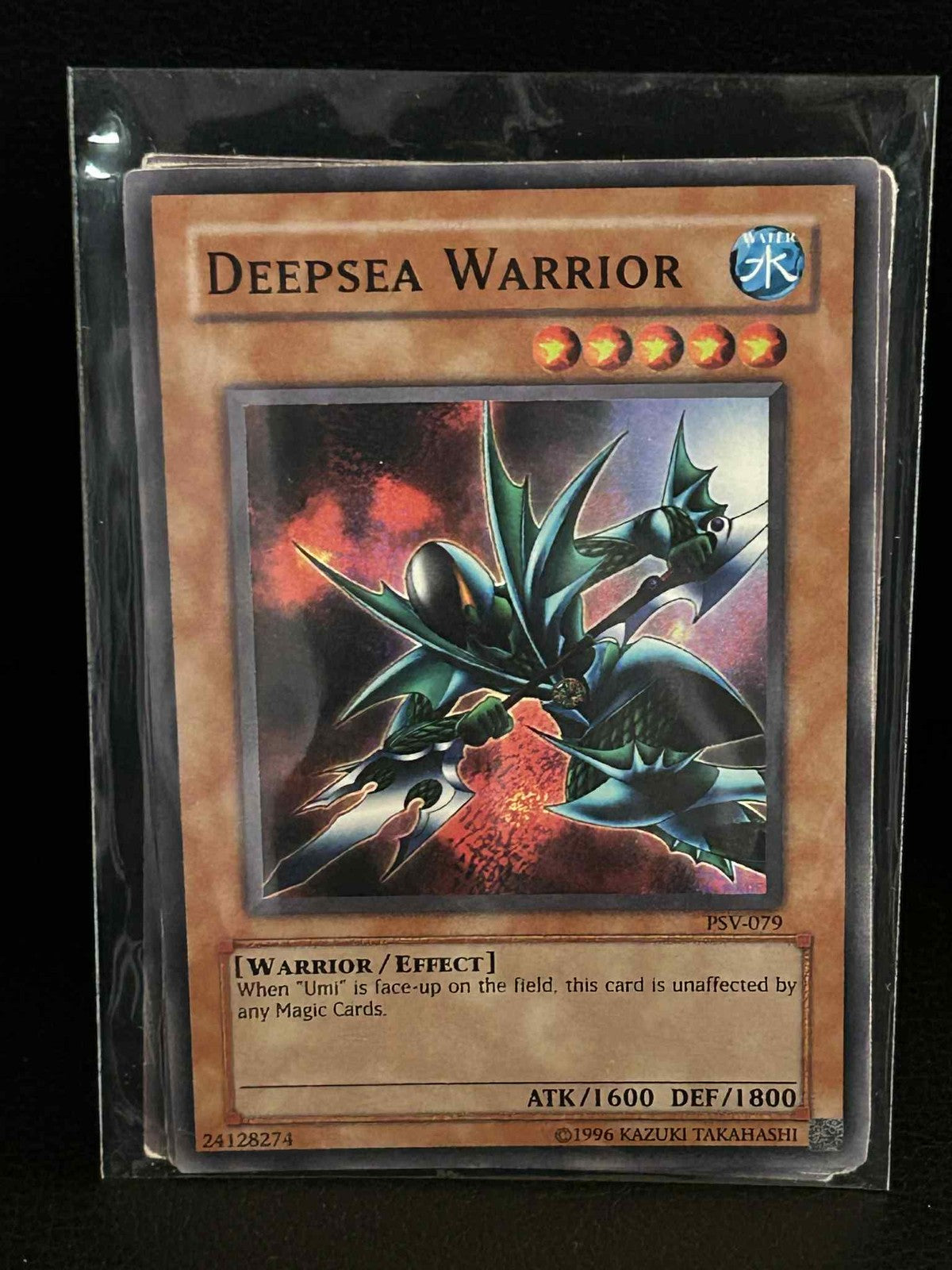 Deepsea Warrior - PSV-079 - Common - Unlimited Edition Pharaoh's Servant Yu-Gi-O