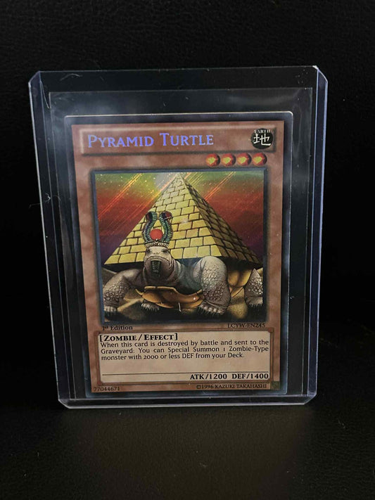 Pyramid Turtle - LCYW-EN245 - Secret Rare - 1st Edition Legendary Collection 3: