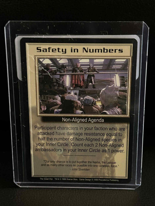 Safety in Numbers The Great War Babylon 5 Leicht bespielbar