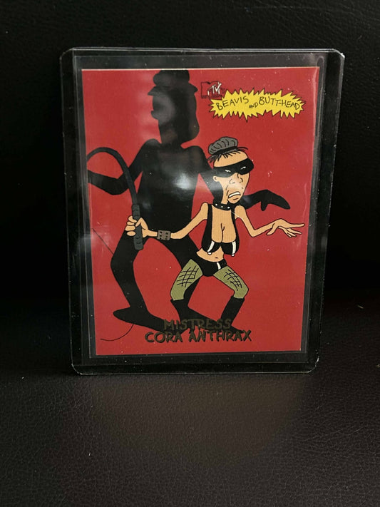 Mistress Cora Anthrax [#6901] 1994 Fleer Ultra Beavis & Butt-Head Lightly Played