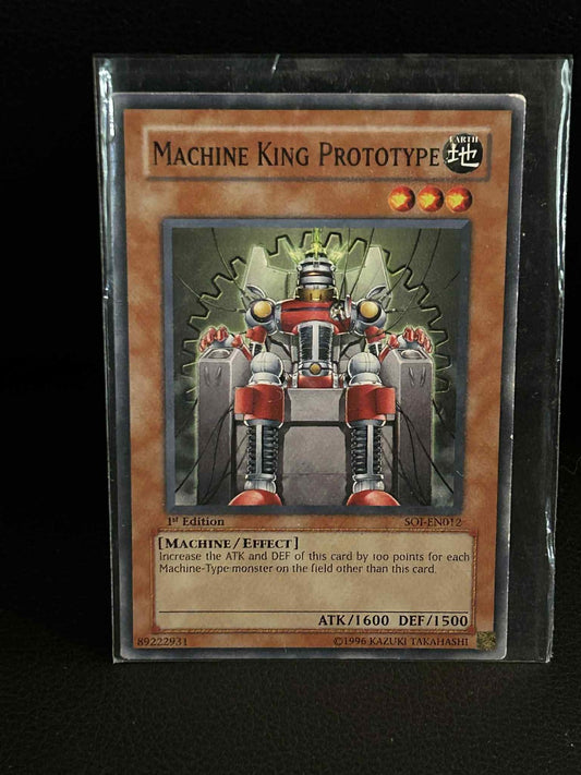 Machine King Prototype - SOI-EN012 - Common - 1st Edition Shadow of Infinity Yu-