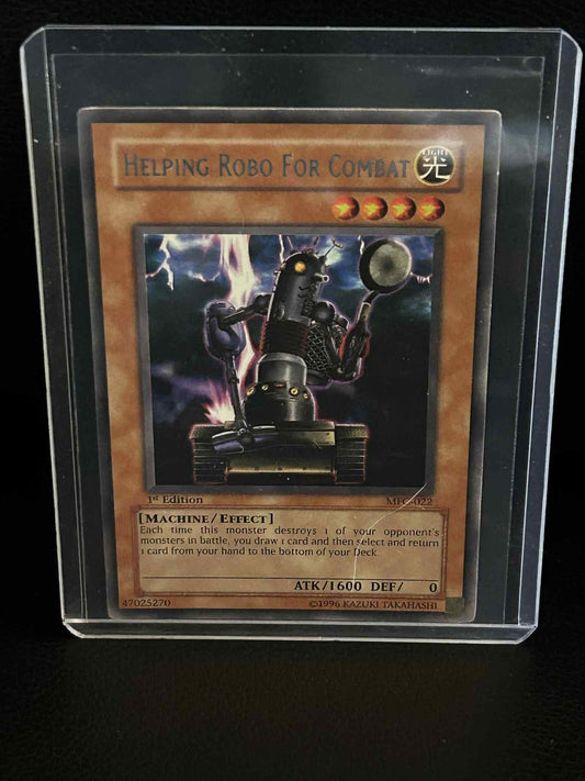 Helping Robo For Combat - MFC-022 - Rare - 1st Edition Magician's Force Yu-Gi-Oh