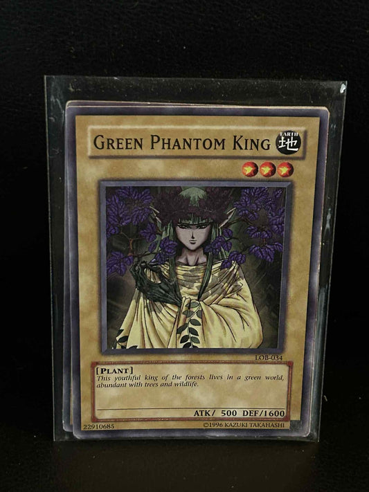 Green Phantom King - LOB-034 - Common - Unlimited Edition Legend of Blue Eyes Wh