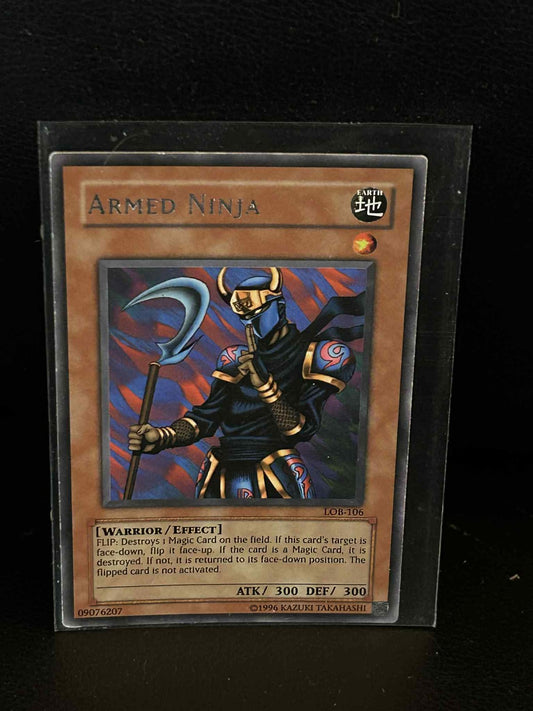 Armed Ninja - LOB-106 - Rare - Unlimited Edition Legend of Blue Eyes White Drago