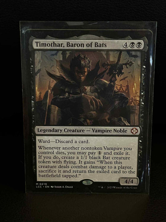Timothar, Baron of Bats Commander: The Lost Caverns of Ixalan Magic: The Gatheri