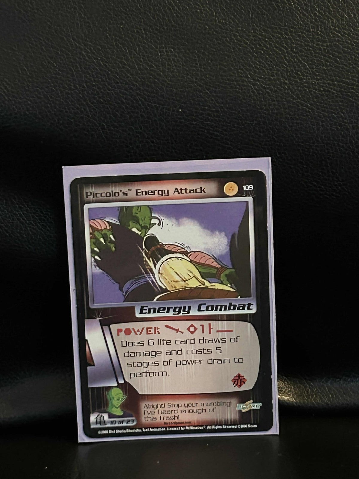 Piccolo's Energy Attack - 109 - Unlimited Edition Saiyan Saga Dragon Ball Z