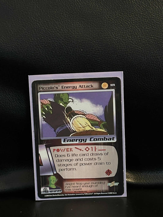 Piccolo's Energy Attack - 109 - Unlimited Edition Saiyan Saga Dragon Ball Z