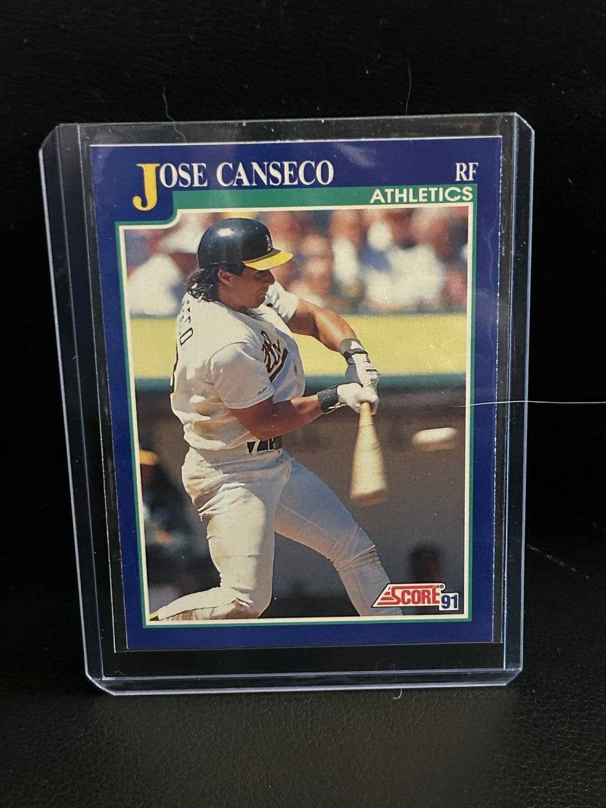 Jose Canseco #1 1991 Score Baseball Moderately Played