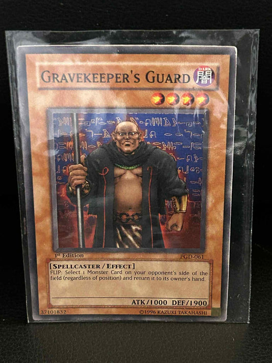 Gravekeeper's Guard - PGD-061 - Common - 1st Edition Pharaonic Guardian Yu-Gi-Oh