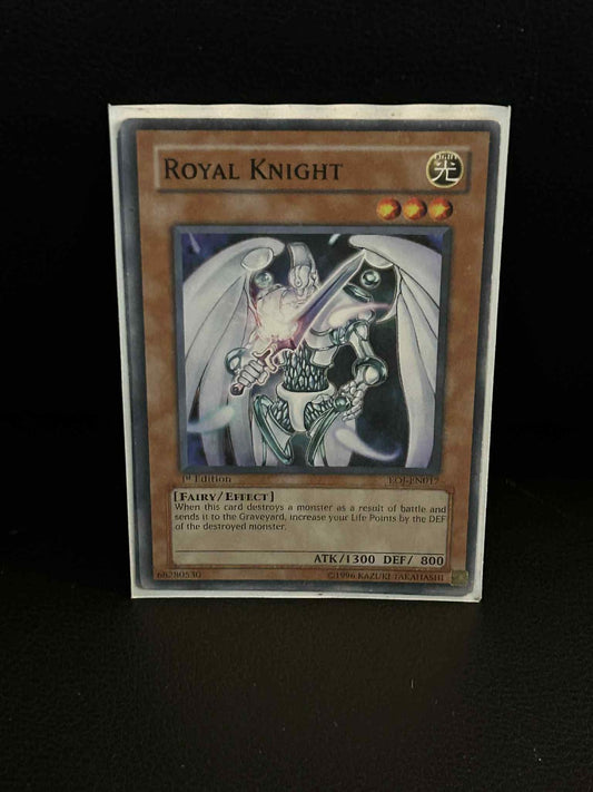 Royal Knight - EOJ-EN017 - Common - 1st Edition Enemy of Justice Yu-Gi-Oh! Moder