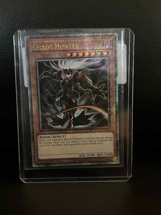Chaos Hunter - RA02-EN007 - Quarter Century Secret Rare - 1st Edition 25th Anniv