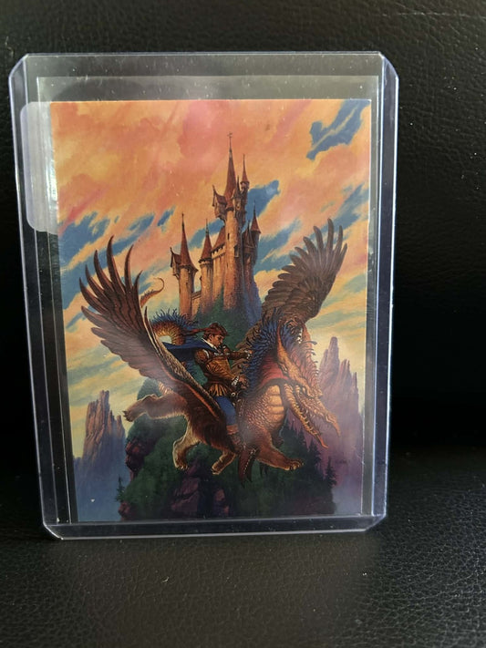 Ein Held und sein Ross #1 1994 Darrell K. Sweet Leicht bespielte Sammelkarte