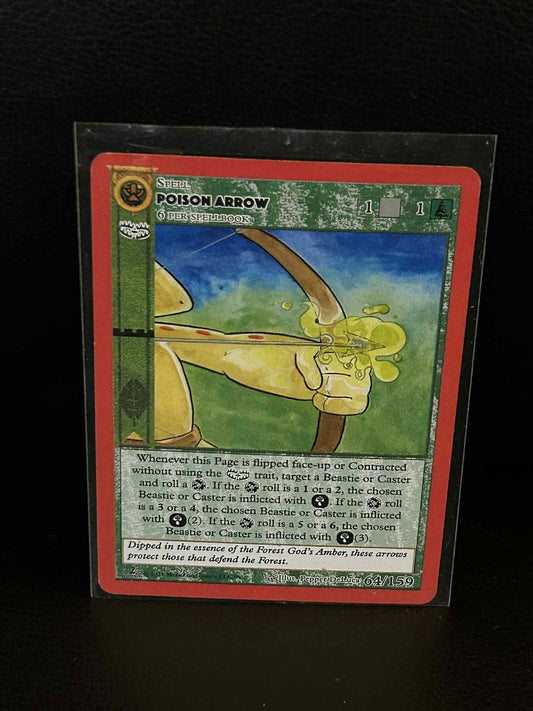 Poison Arrow 64/159 - Second Edition Cryptid Nation: Second Edition MetaZoo Ligh