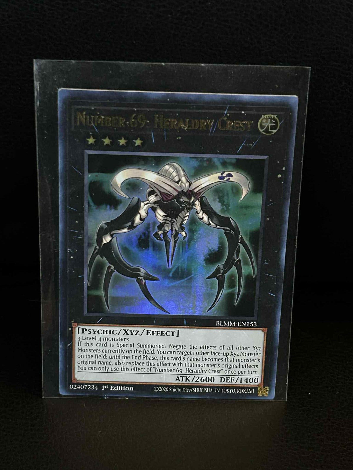 Number 69: Heraldry Crest - BLMM-EN153 - Ultra Rare - 1st Edition Battles of Leg