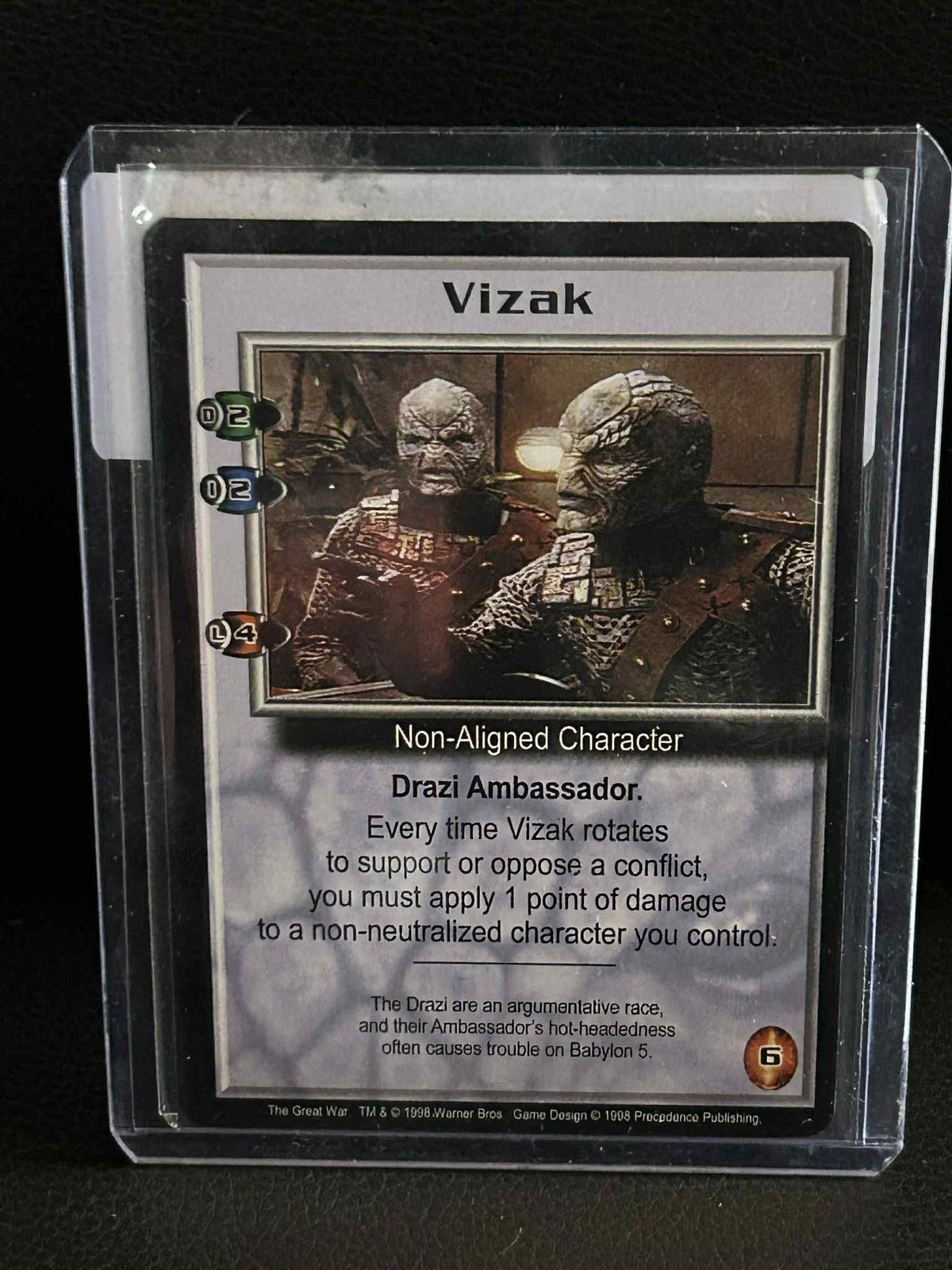 Vizak Der Große Krieg Babylon 5 Light Play