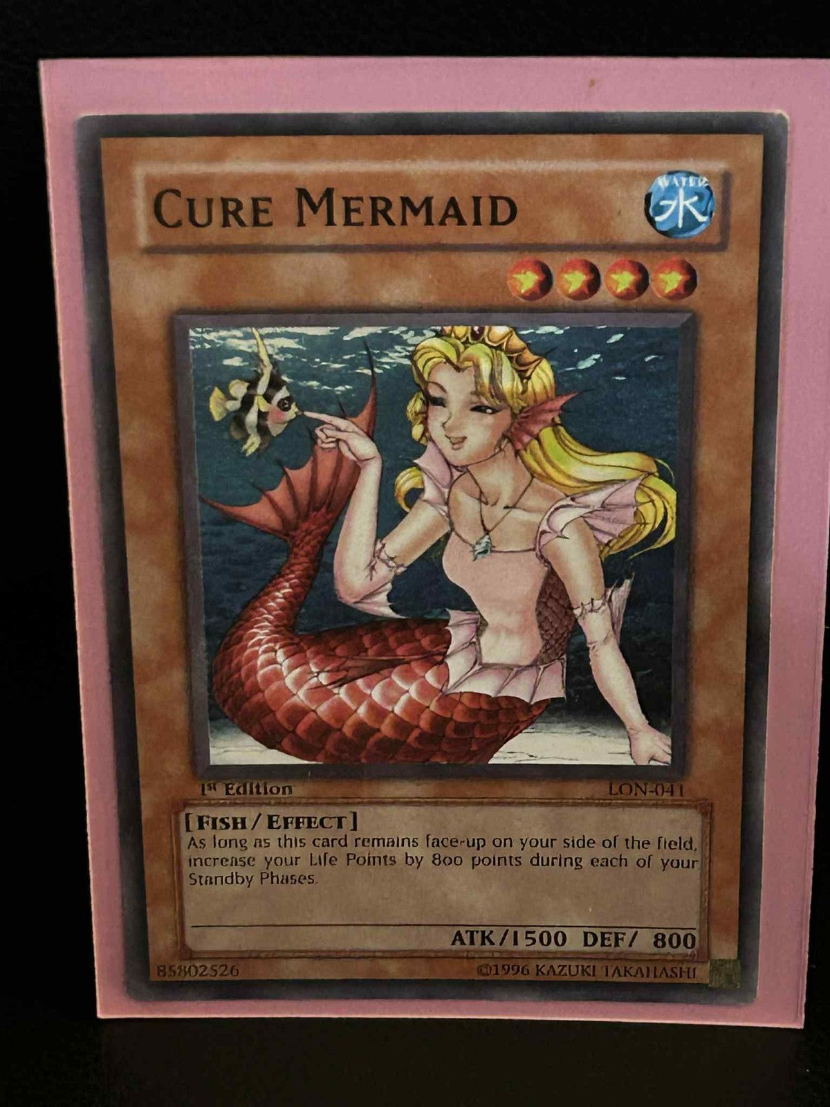 Cure Mermaid - LON-041 - Common - 1st Edition Labyrinth of Nightmare Yu-Gi-Oh! M