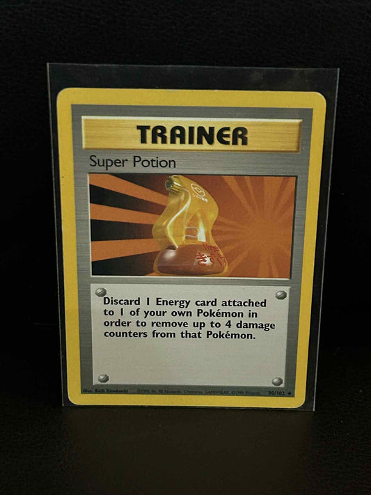Super Potion - 90/102 - Uncommon - Unlimited Edition Base Set Pokemon Moderately
