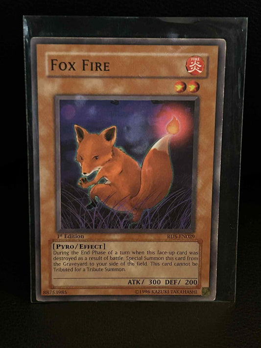 Fox Fire - RDS-EN029 - Common - 1st Edition Rise of Destiny Yu-Gi-Oh! Moderately