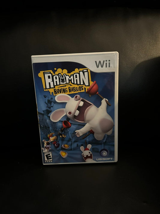 Rayman Raving Rabbids (Nintendo Wii, 2006) Video Game