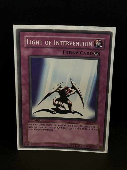 Light of Intervention - PSV-031 - Common - 1st Edition Pharaoh's Servant Yu-Gi-O